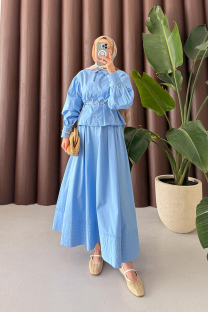 Ales Shoulder Lace Shirt Ecru