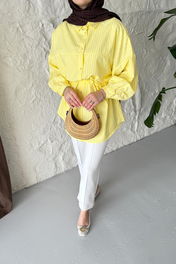 Ales Shoulder Lace Shirt Ecru