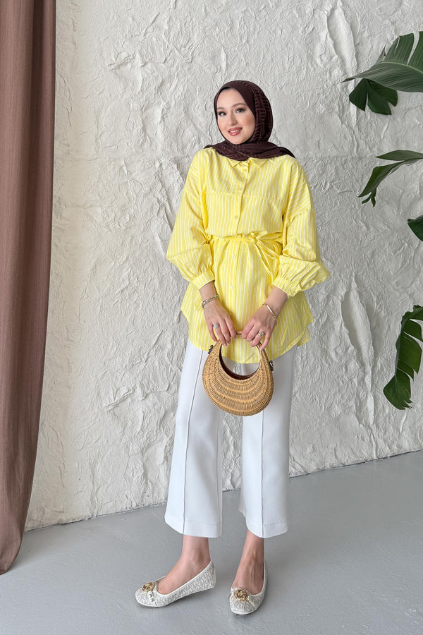 Ales Shoulder Lace Shirt Ecru