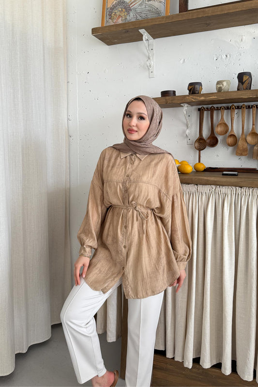 Batik Gömlek Gold