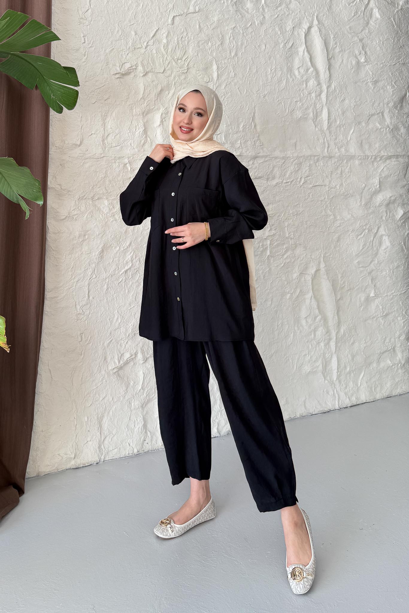 Ales Shoulder Lace Shirt Ecru