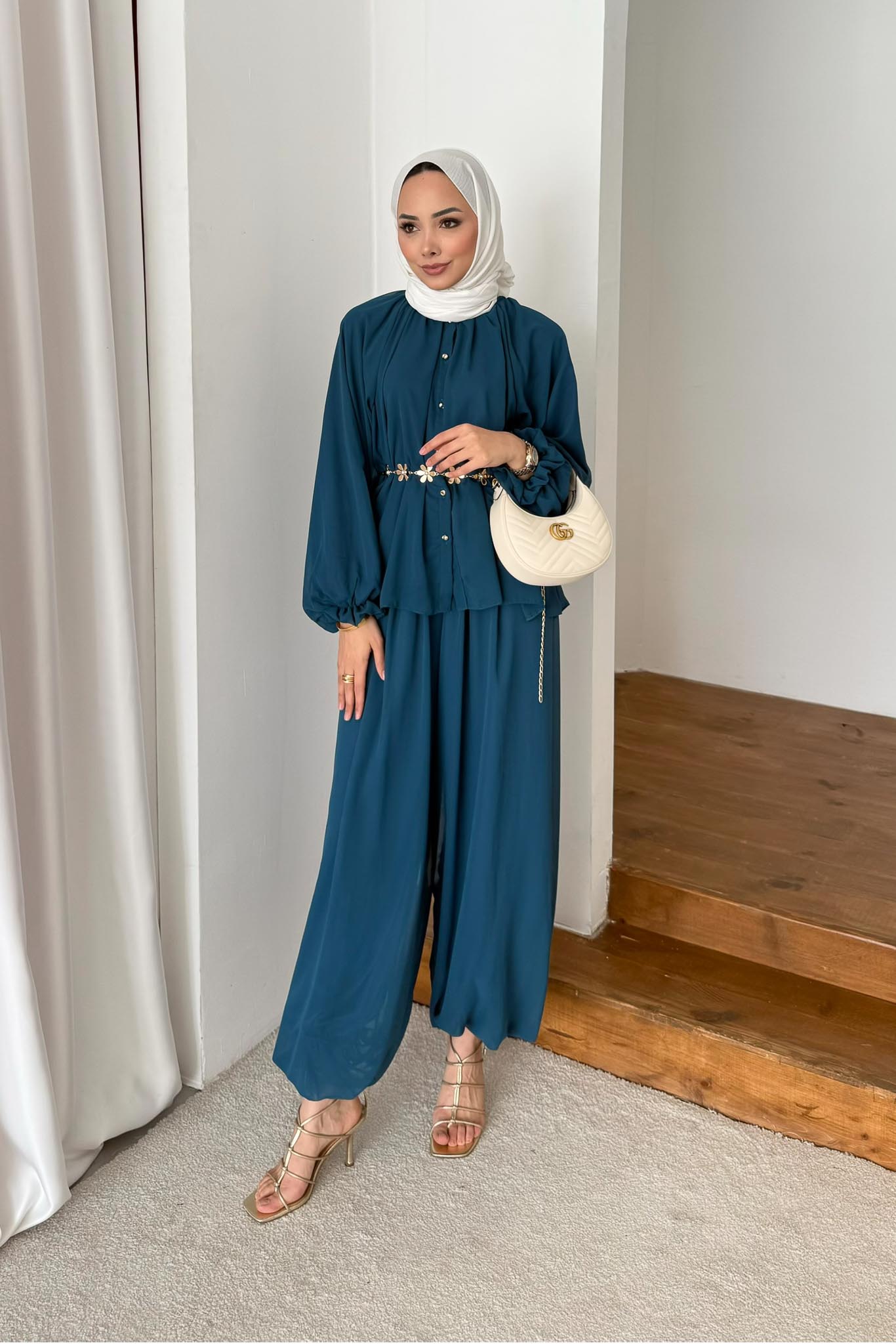 Ales Shoulder Lace Shirt Ecru