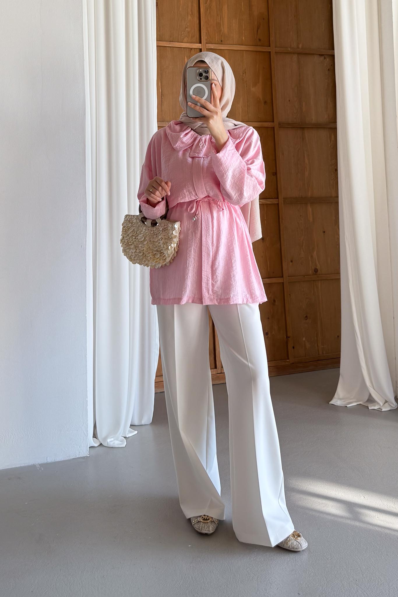 Viona Tunik Pembe