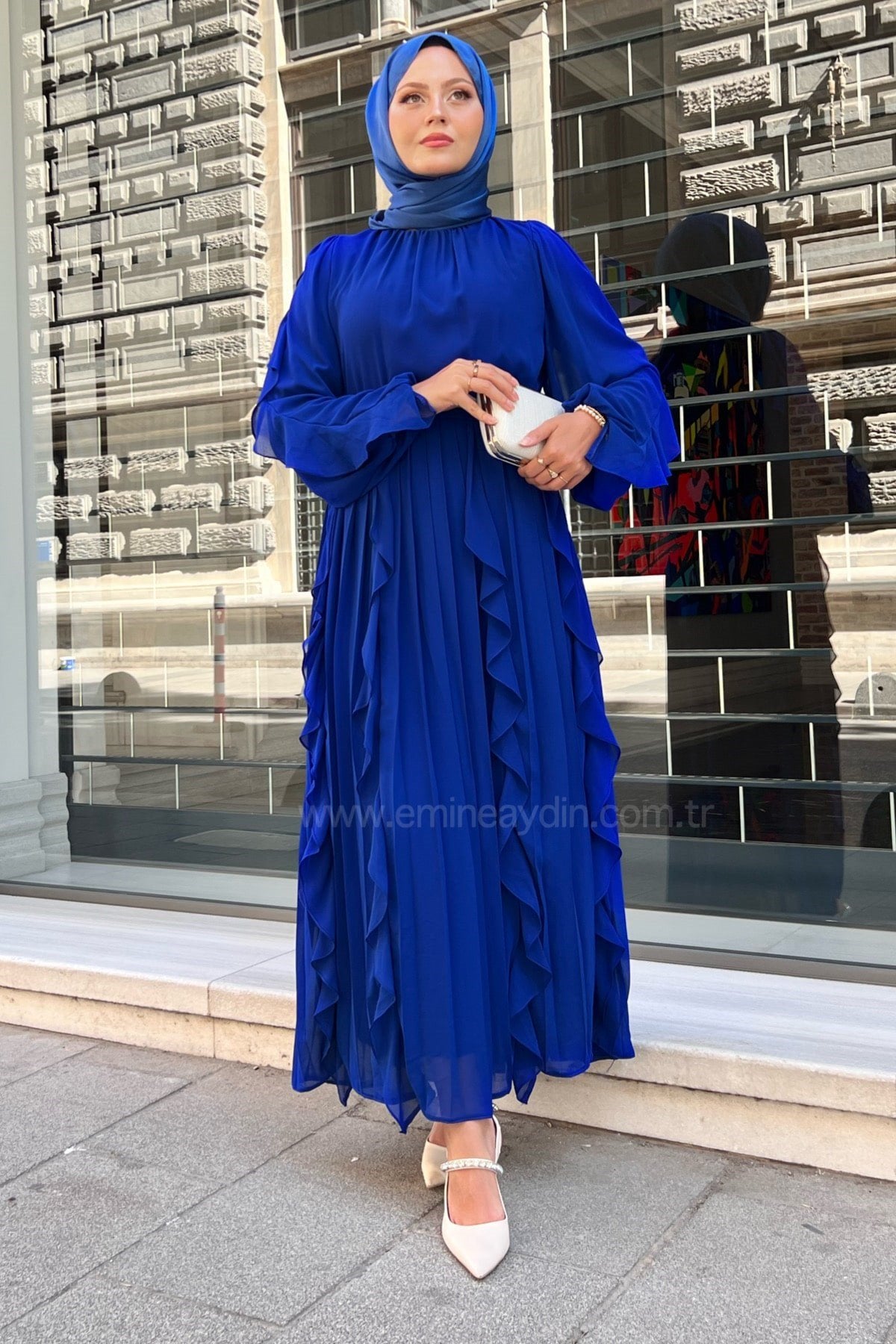 Ruby Dress Saxe