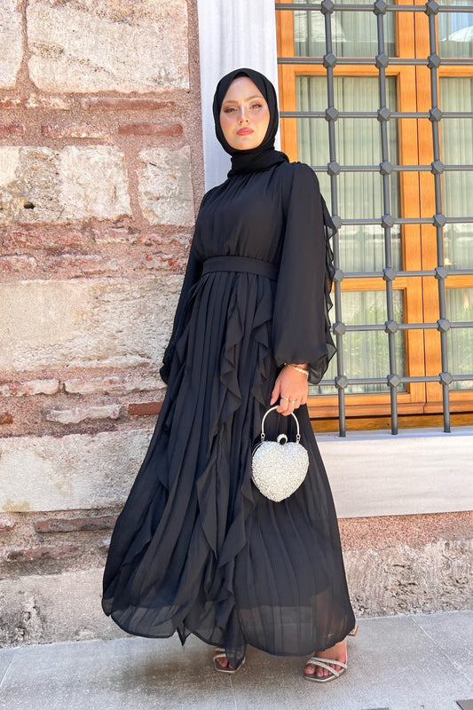 Yakut Elbise Siyah