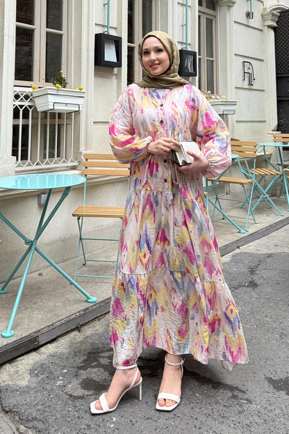 Design Patterned Ethnic Dress