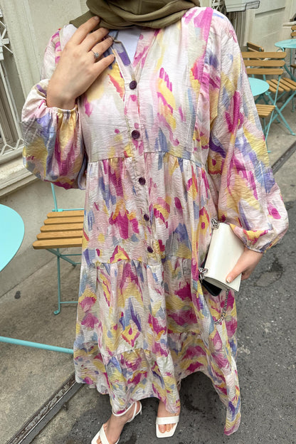 Design Patterned Ethnic Dress