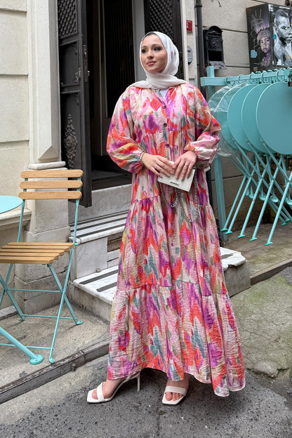 Design Patterned Ethnic Dress