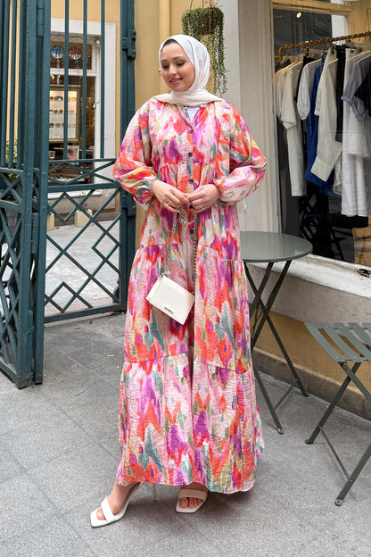 Design Patterned Ethnic Dress