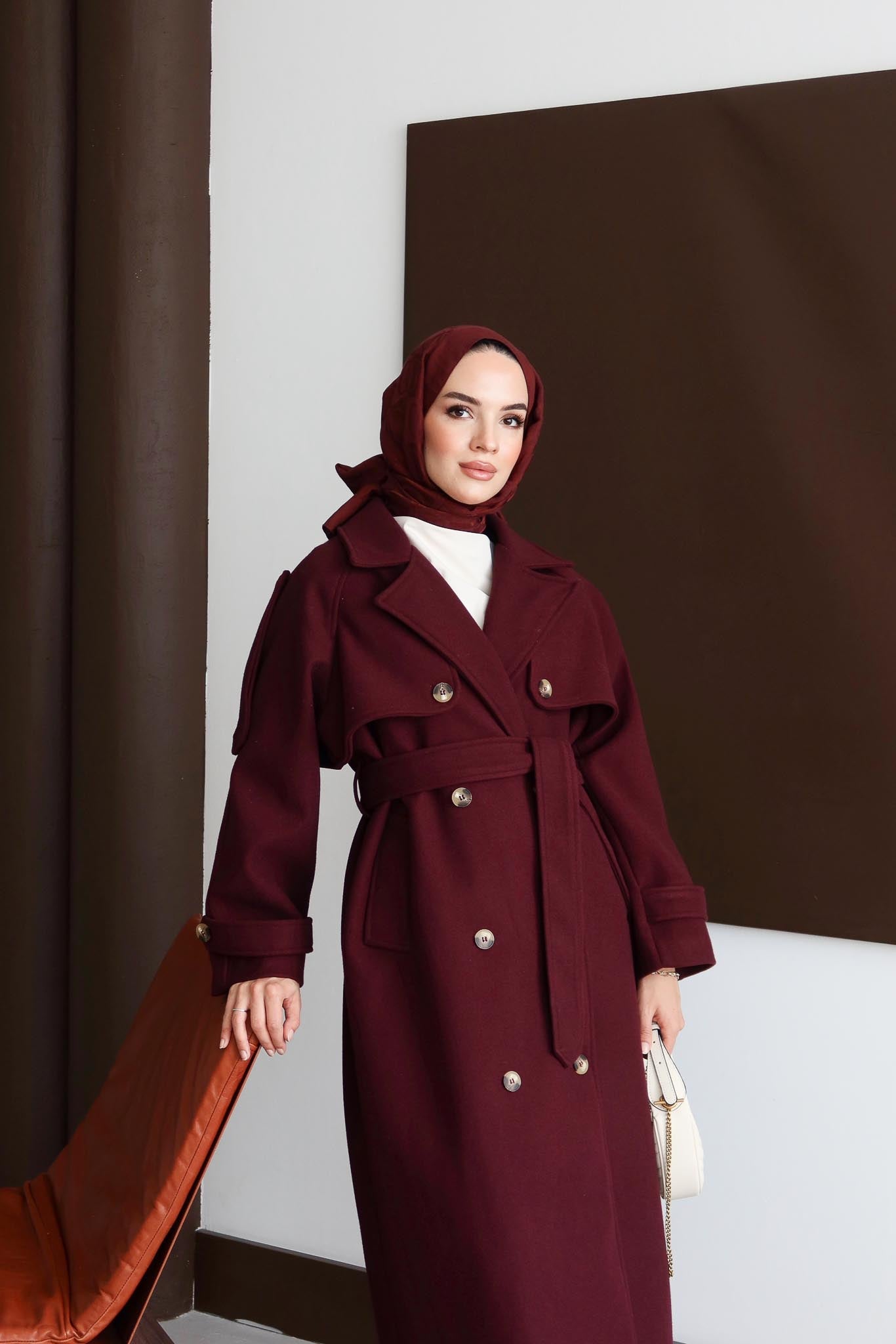 Prime Trench Coat Oil Green