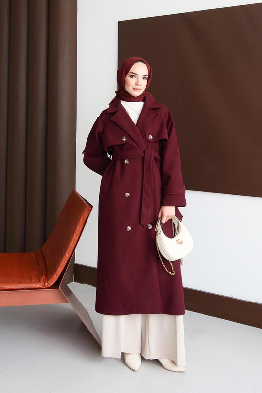 Prime Trench Coat Oil Green
