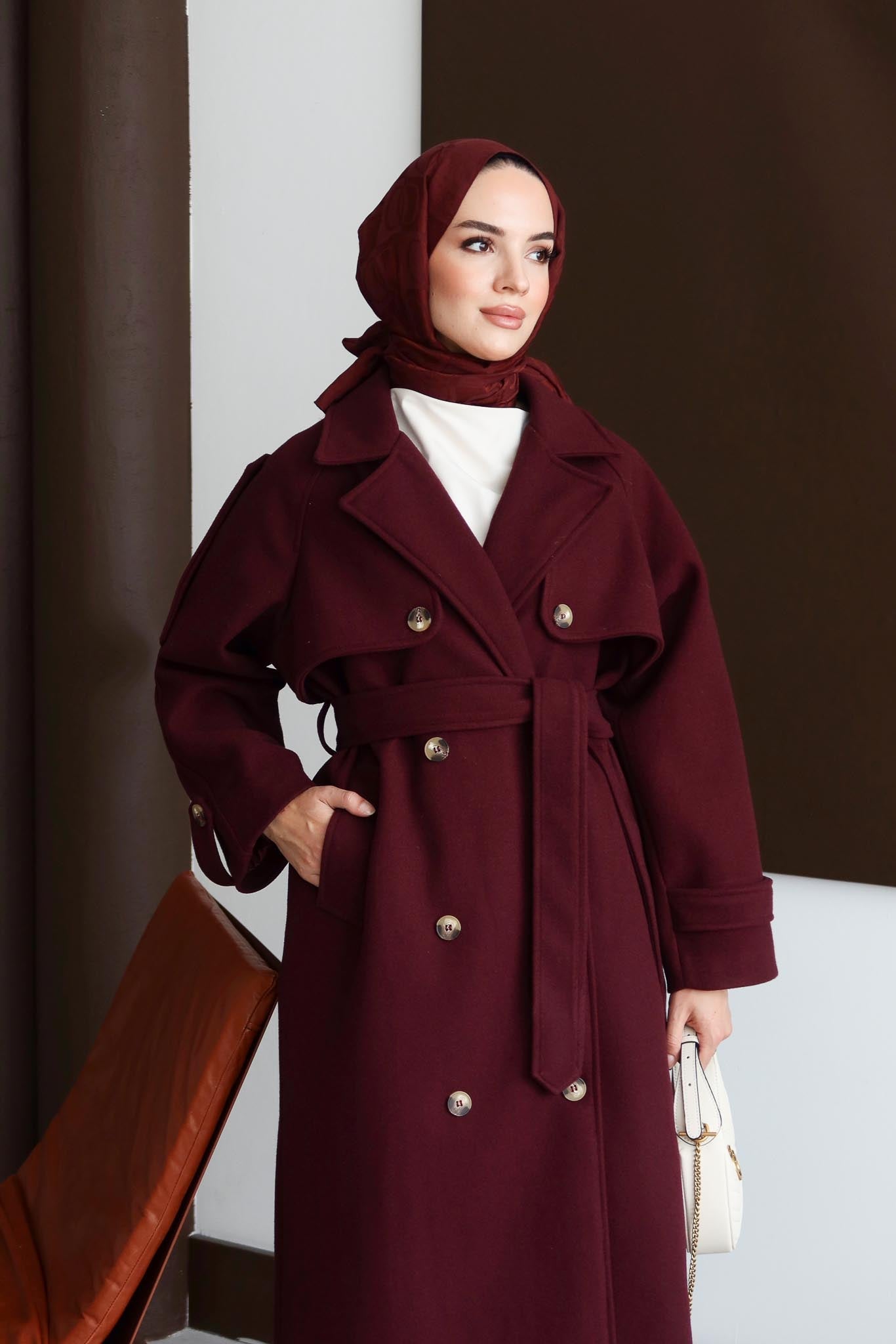 Prime Trench Coat Oil Green