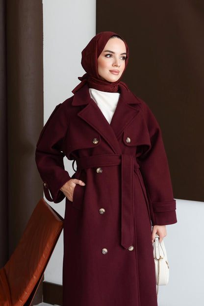 Prime Trench Coat Oil Green