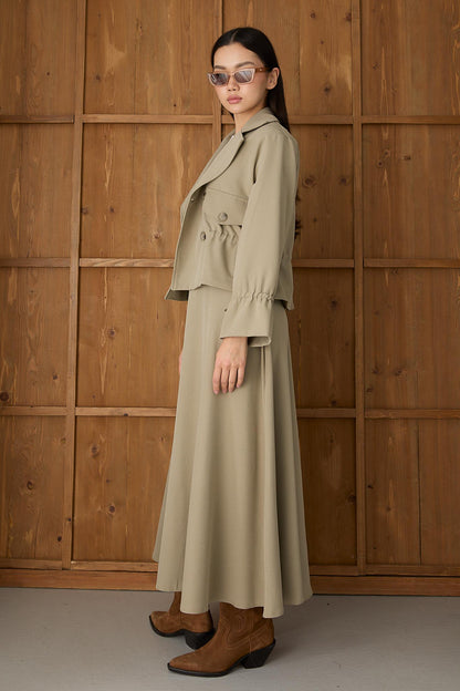 Prime Trench Coat Navy Blue
