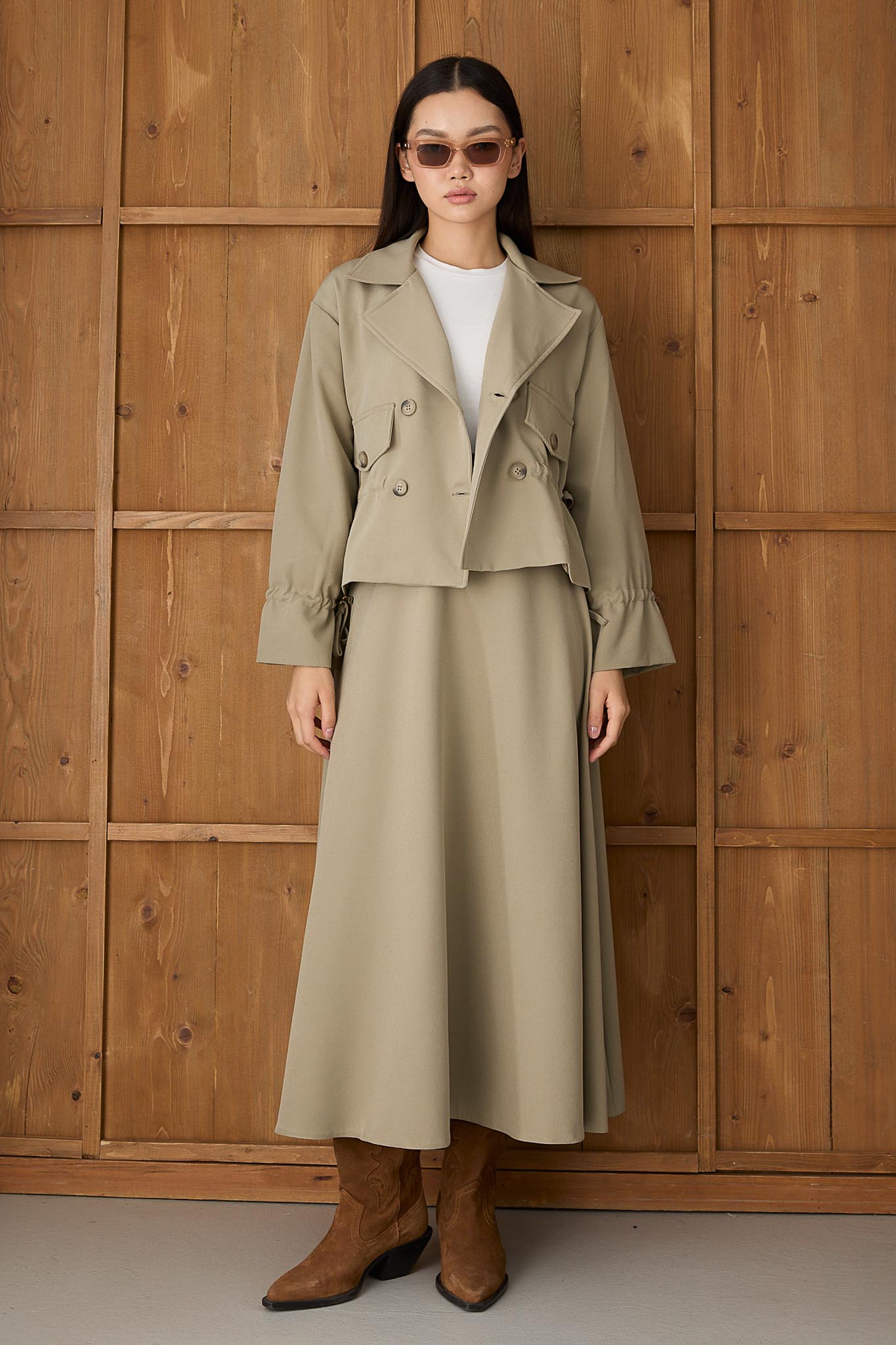 Prime Trench Coat Navy Blue