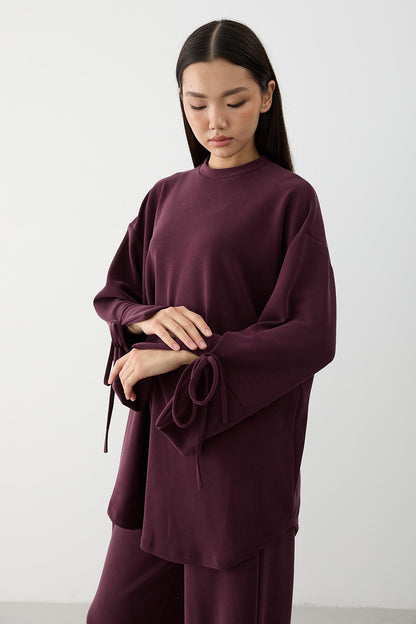 Ajda Pleated Skirt Set Petrol