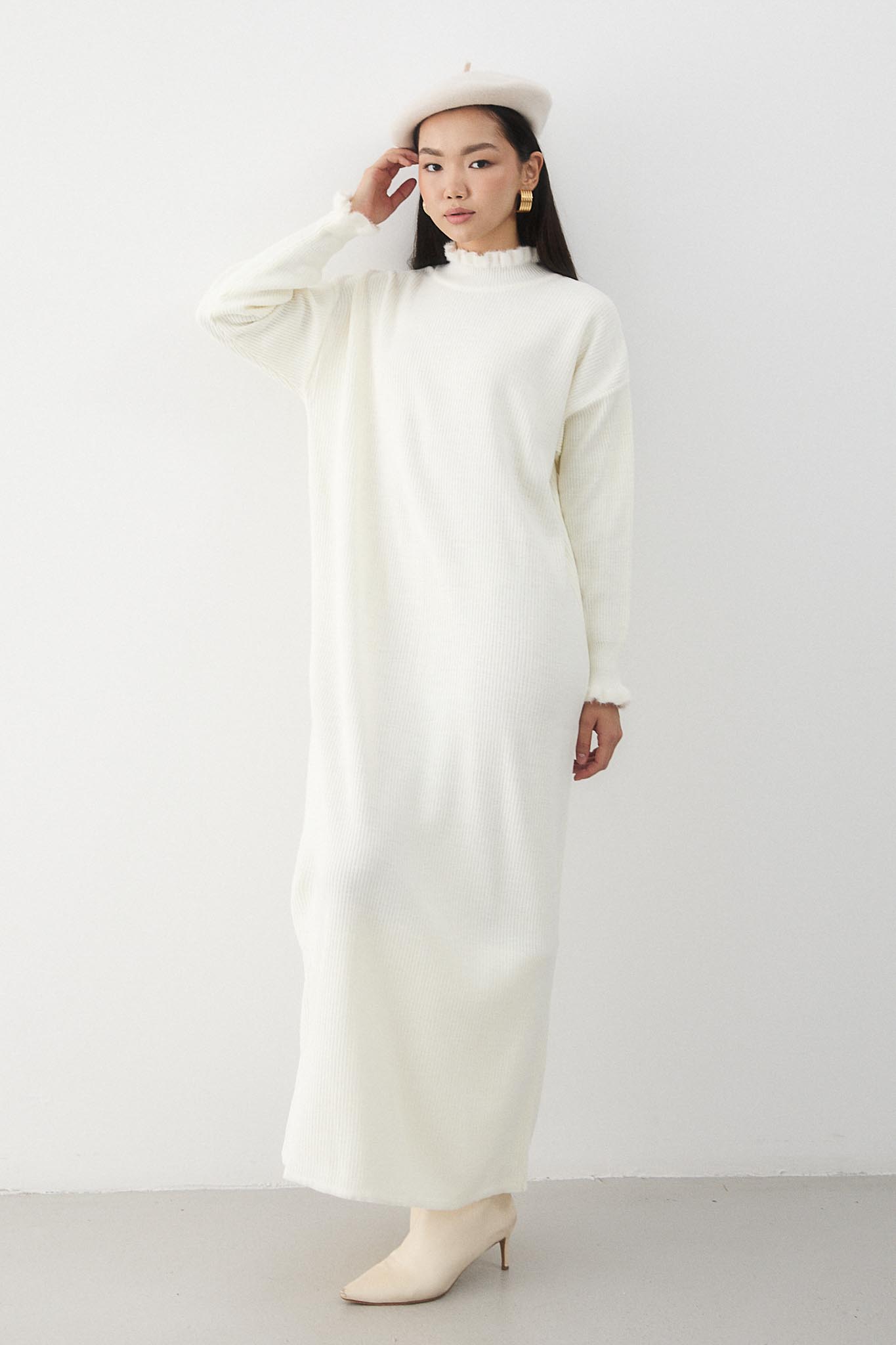 Jessica Knit Dress Saxe