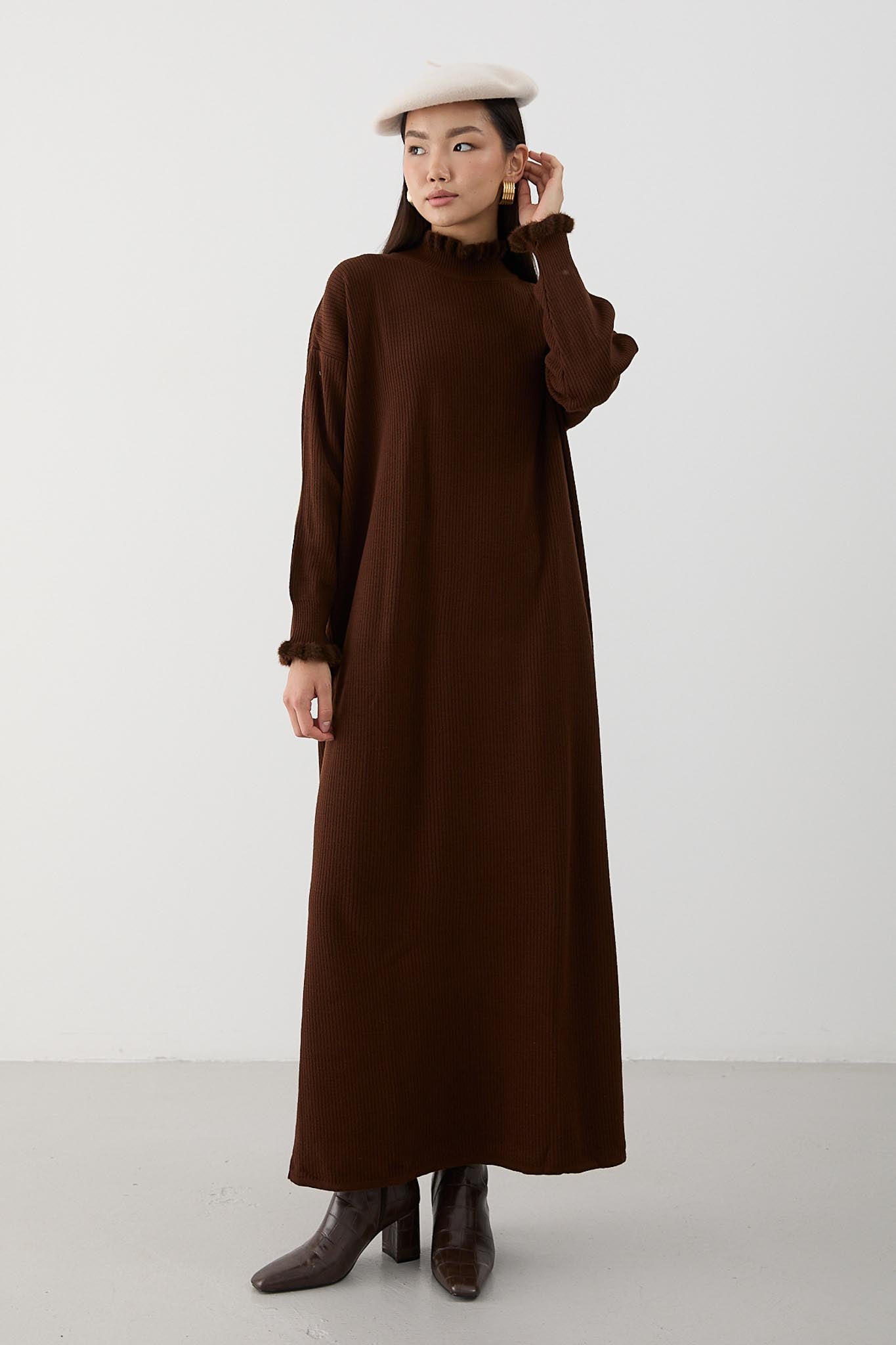 Jessica Knit Dress Saxe