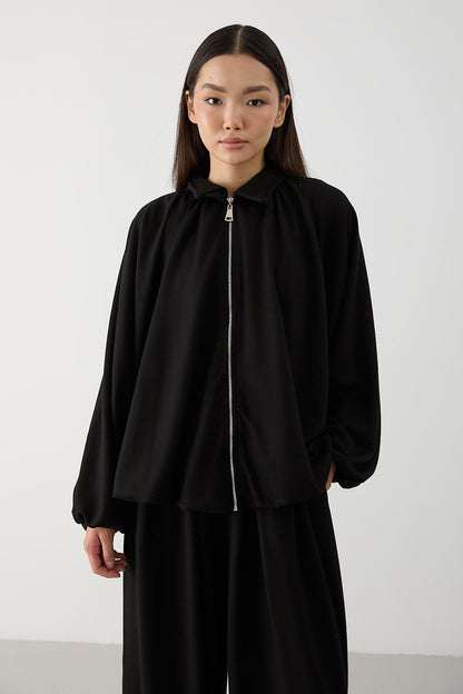 Ajda Pleated Skirt Set Petrol