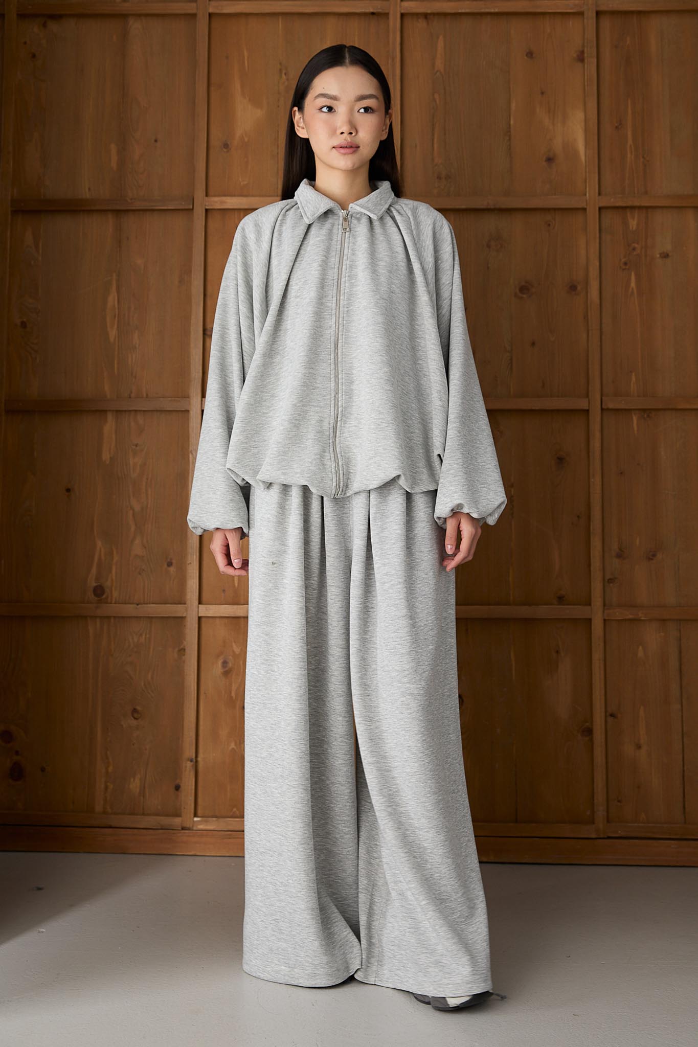Ajda Pleated Skirt Set Petrol