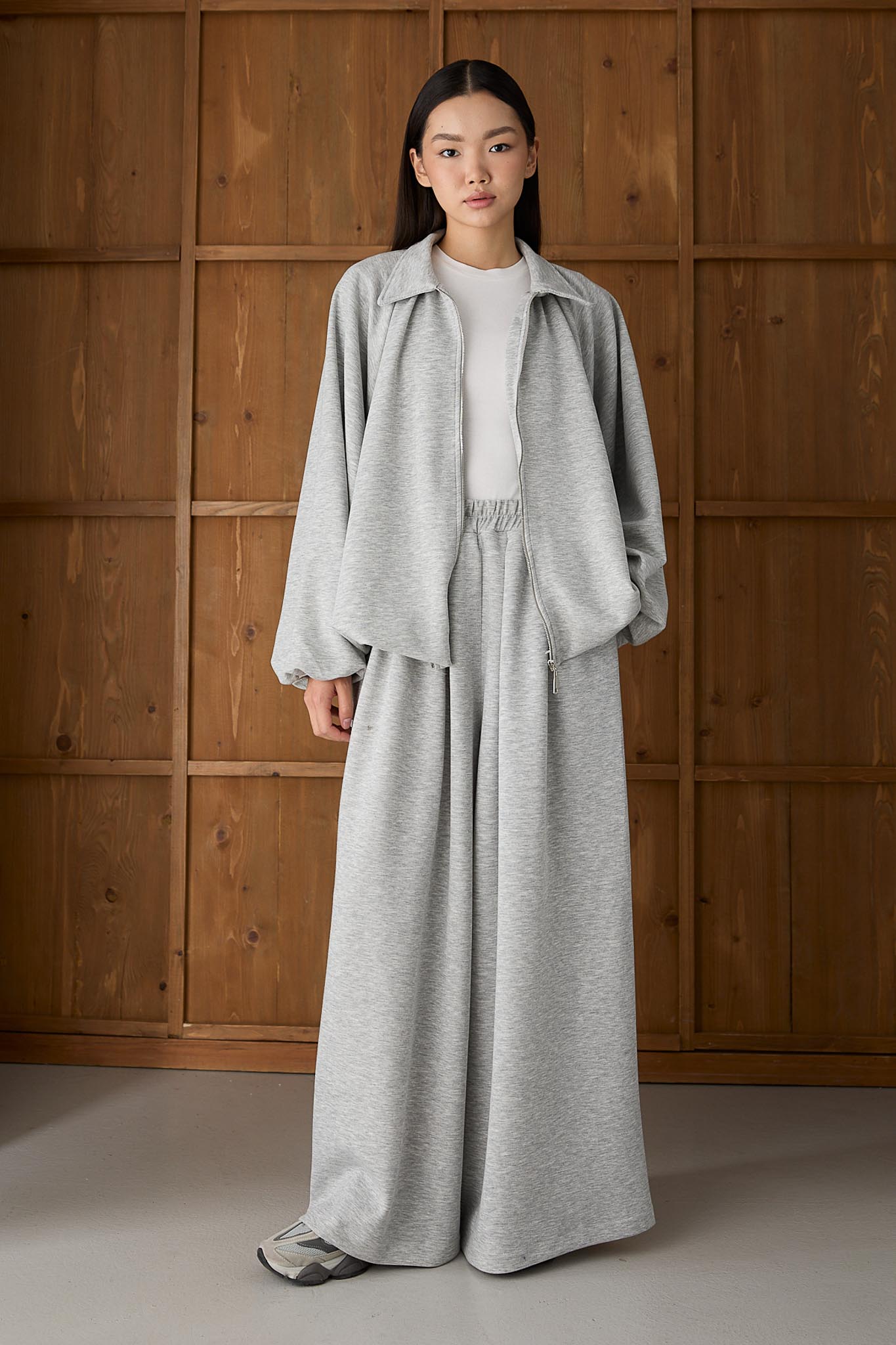 Ajda Pleated Skirt Set Petrol