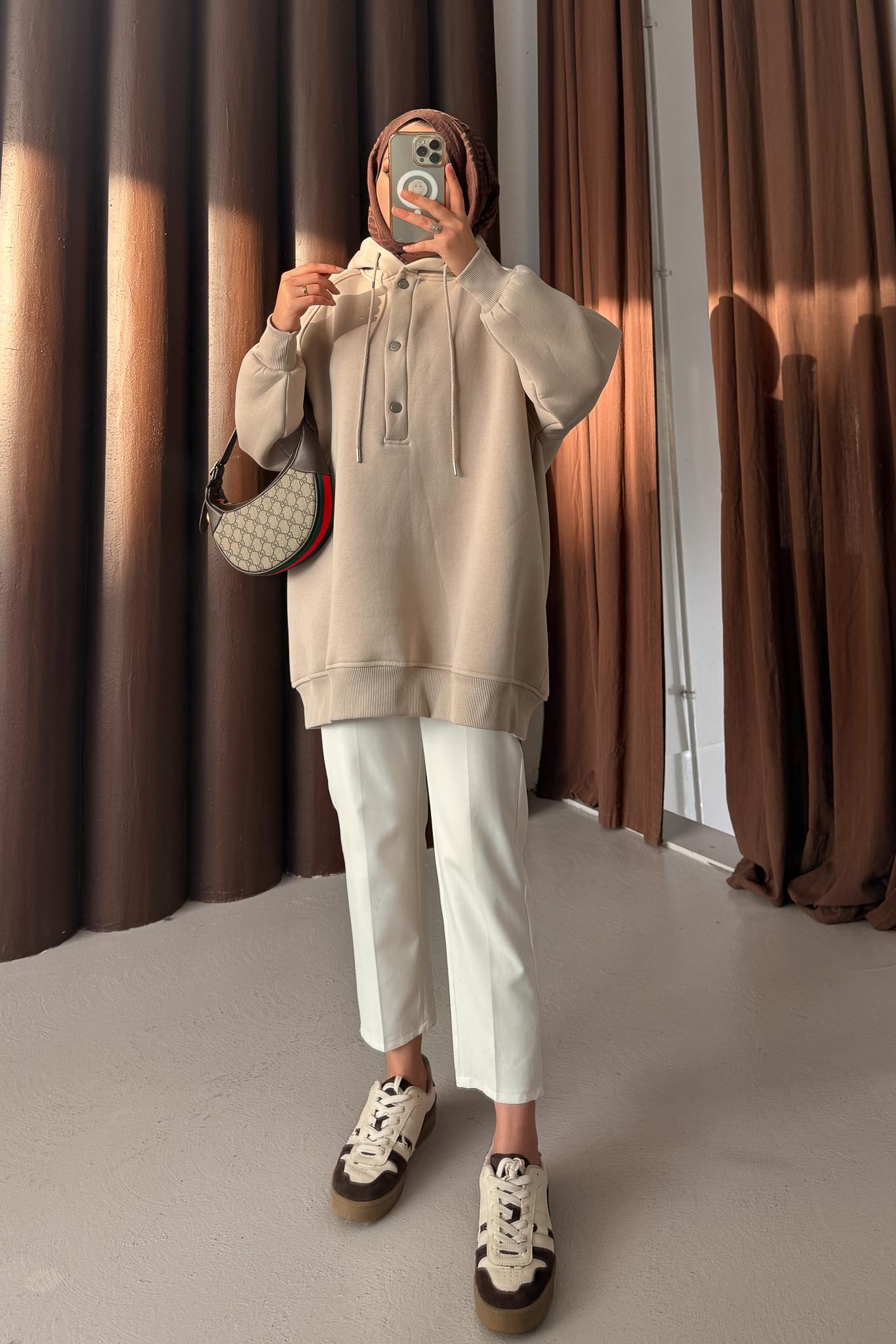 Ajda Pleated Skirt Set Petrol