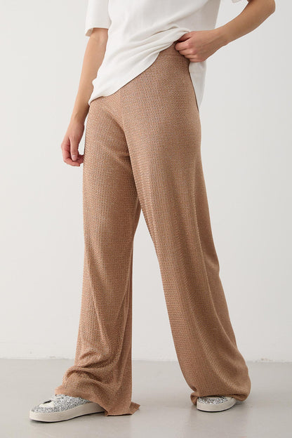 Taşlı Pantolon Vizon