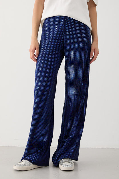 Ajda Pleated Skirt Set Petrol