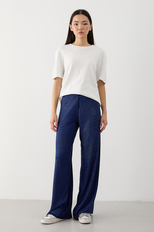Ajda Pleated Skirt Set Petrol