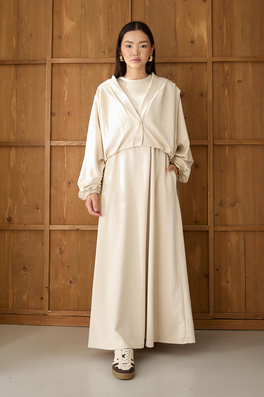 Jessica Knit Dress Saxe