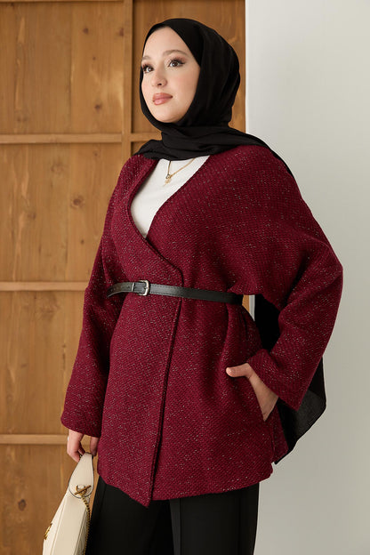 Ajda Pleated Skirt Set Petrol