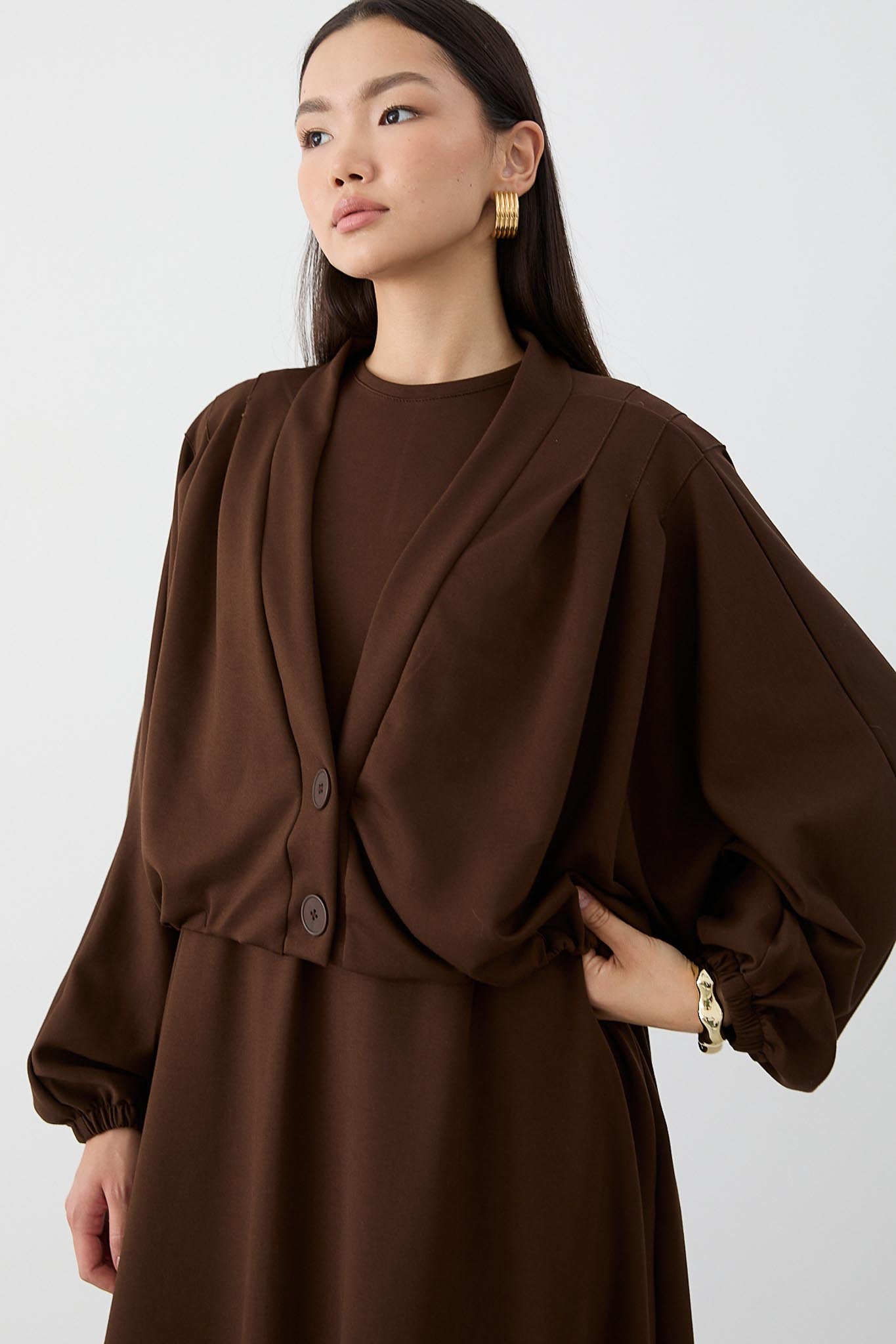 Jessica Knit Dress Saxe