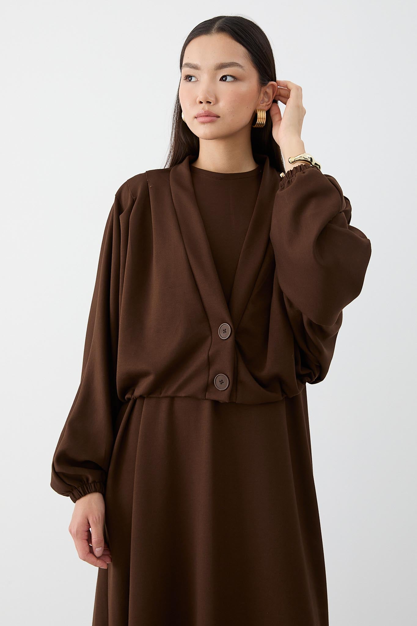 Jessica Knit Dress Saxe