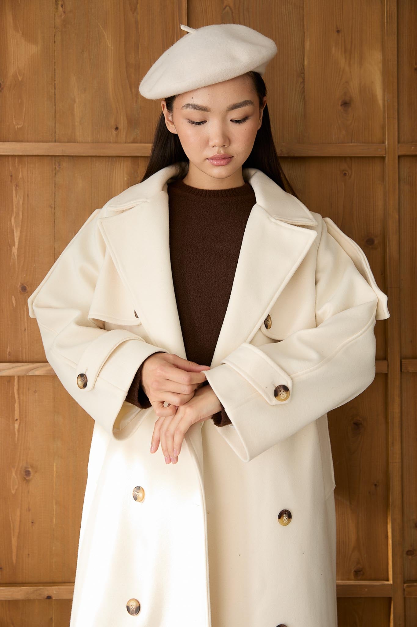 Prime Trench Coat Oil Green