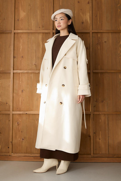 Prime Trench Coat Oil Green