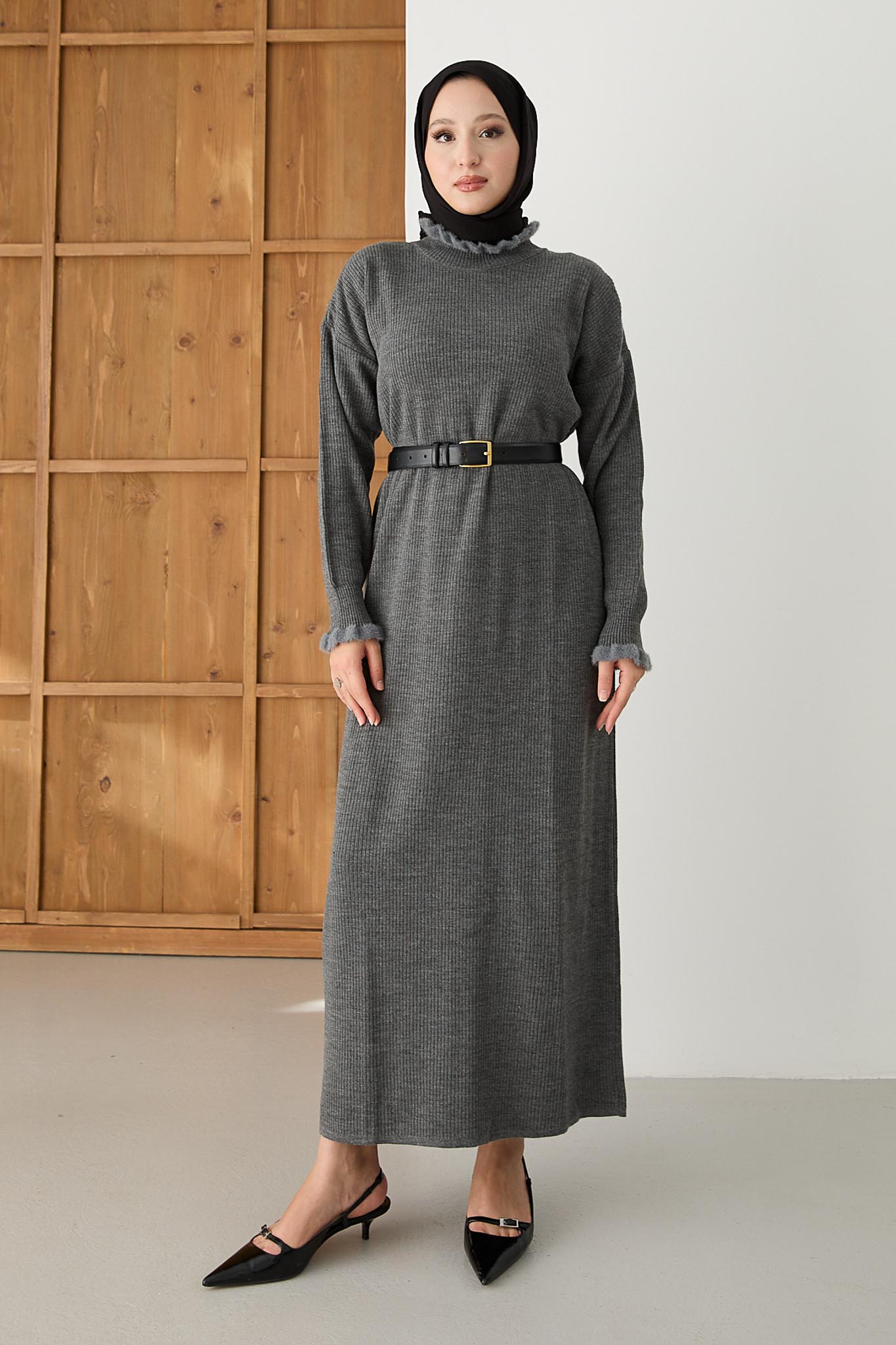 Jessica Knit Dress Saxe