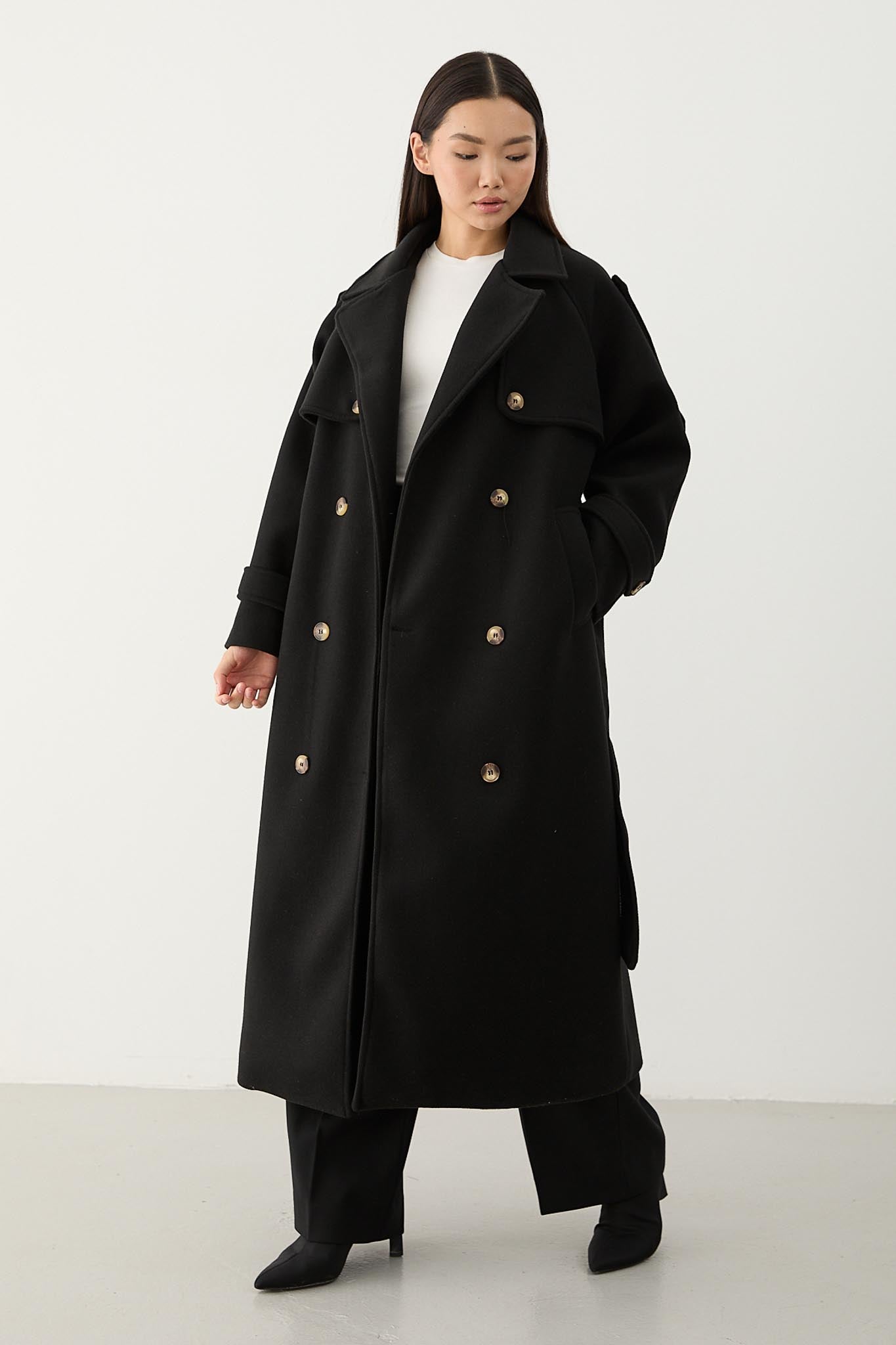 Prime Trench Coat Oil Green