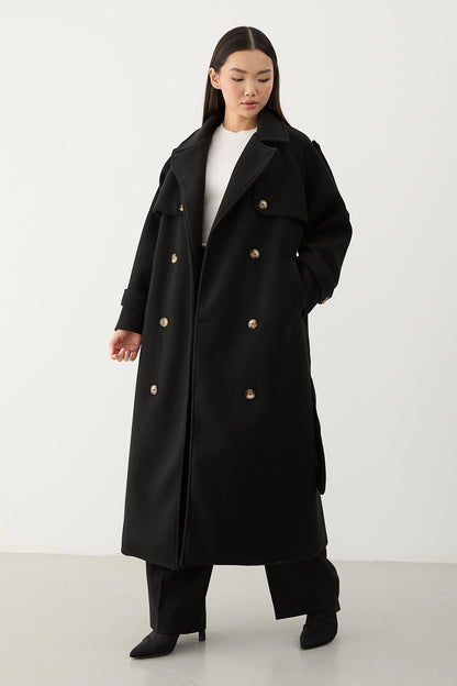 Prime Trench Coat Oil Green