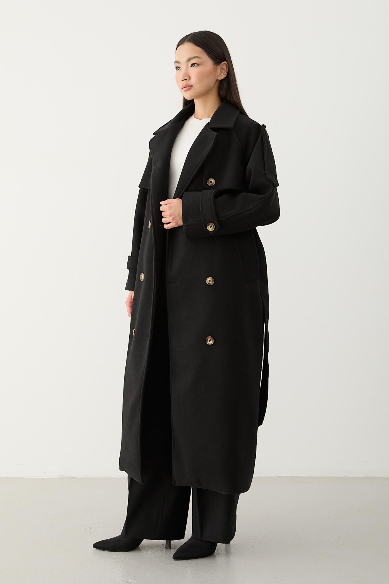 Prime Trench Coat Oil Green