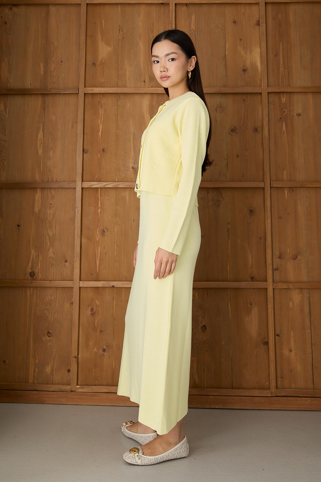 Jessica Knit Dress Saxe
