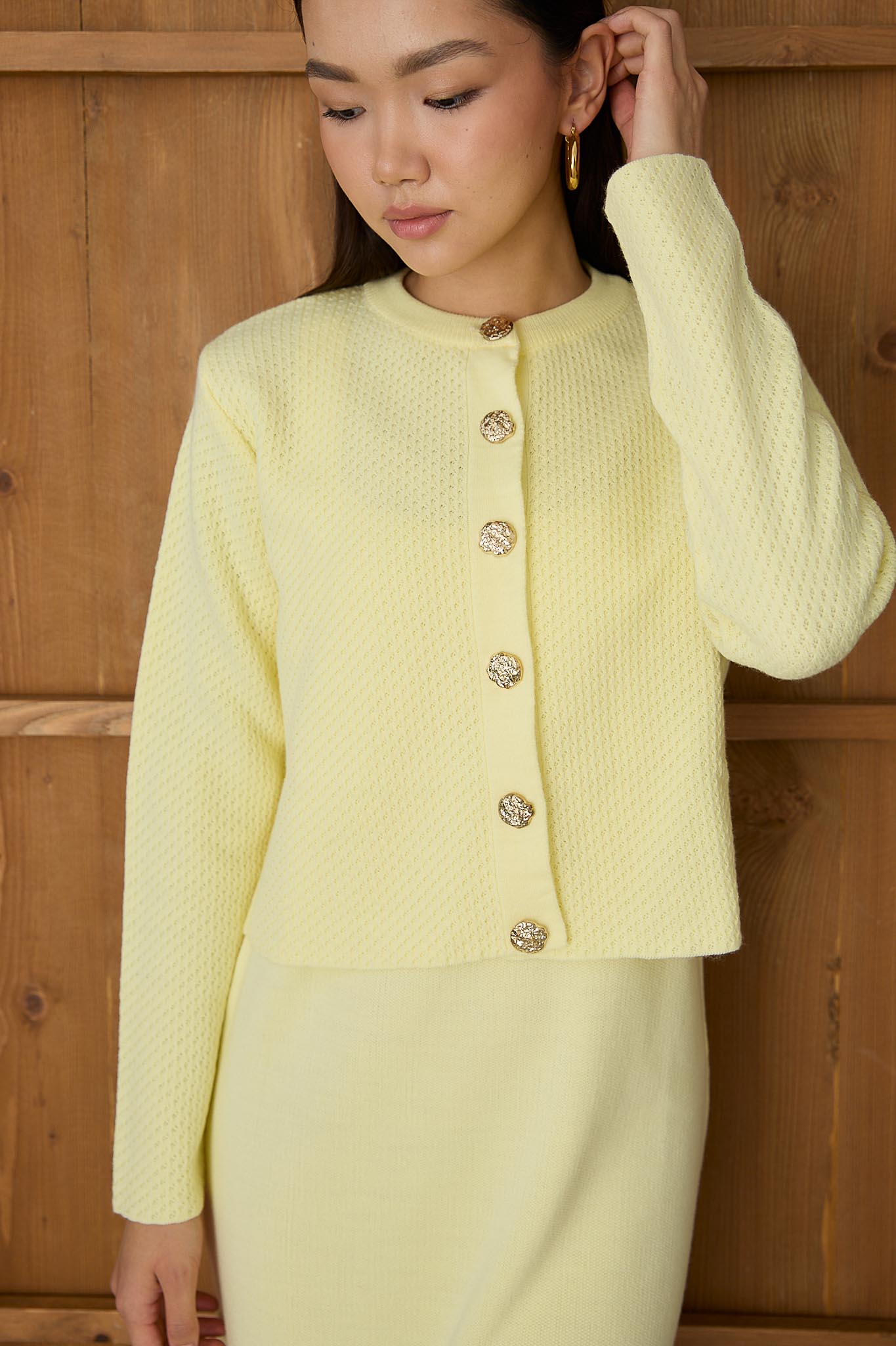 Jessica Knit Dress Saxe