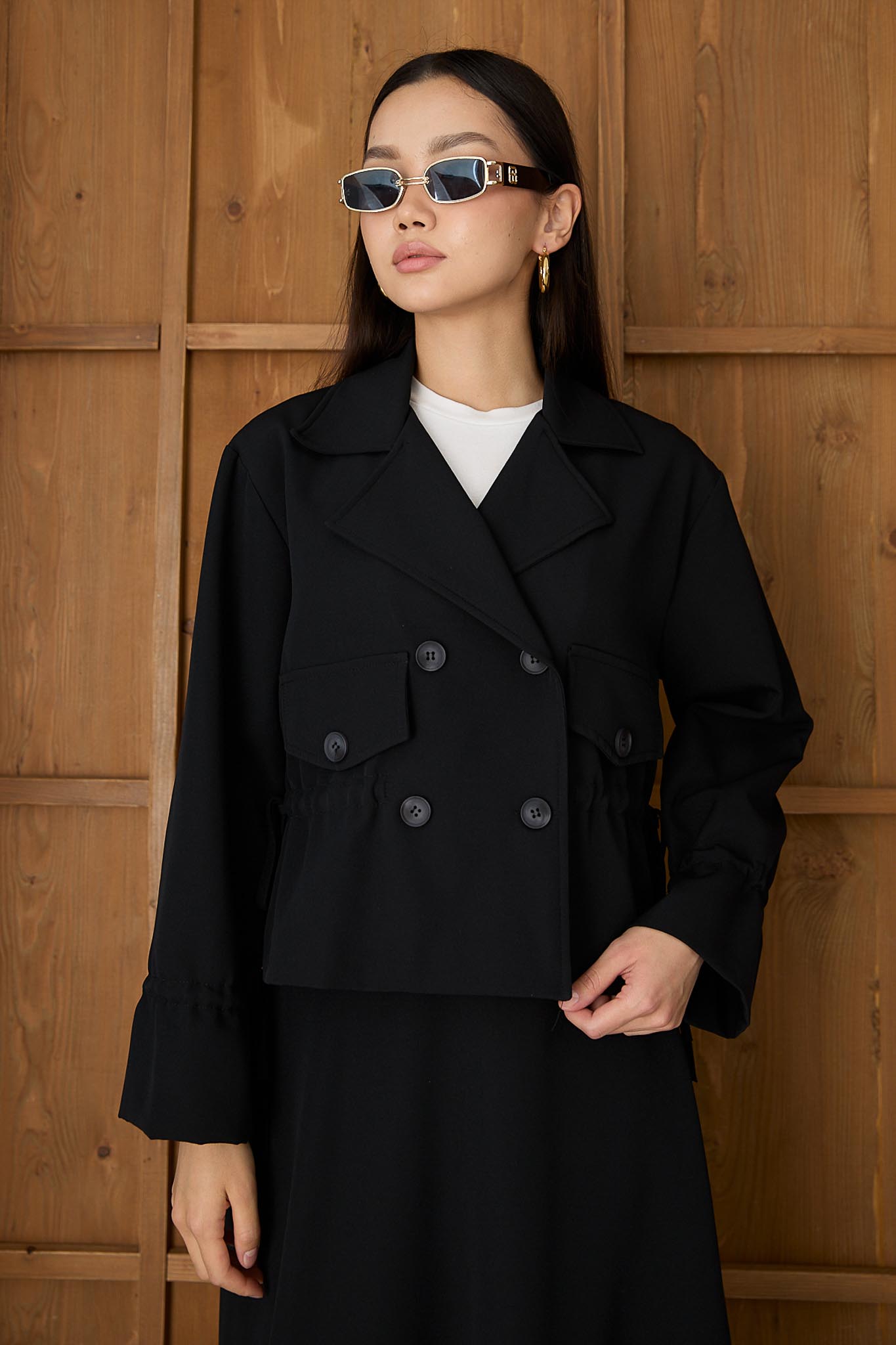 Prime Trench Coat Navy Blue