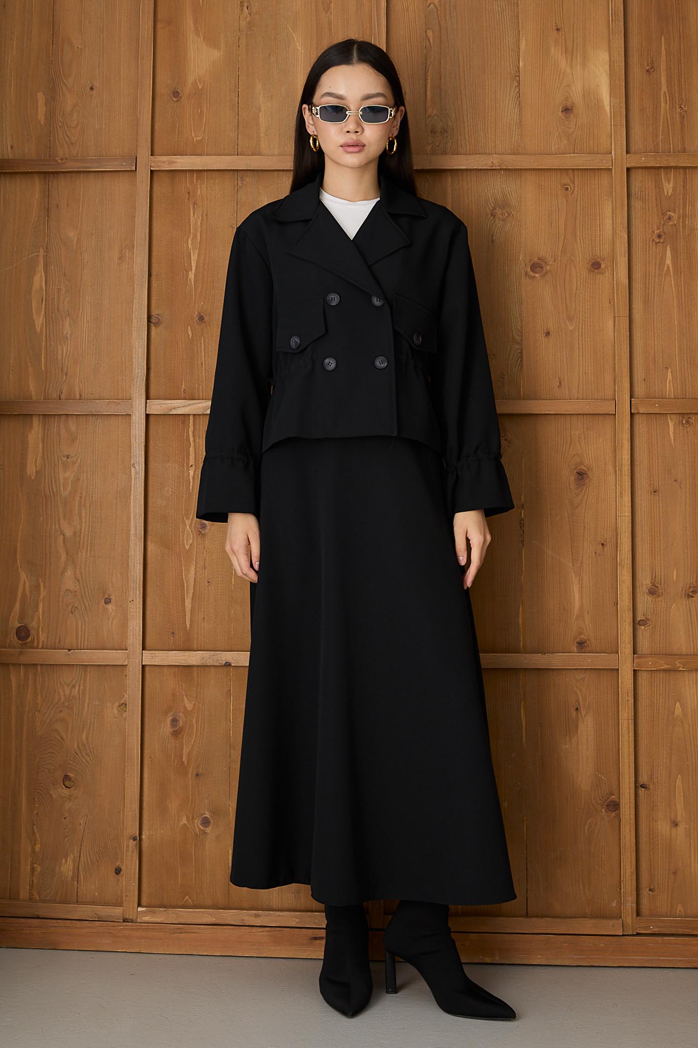 Prime Trench Coat Navy Blue