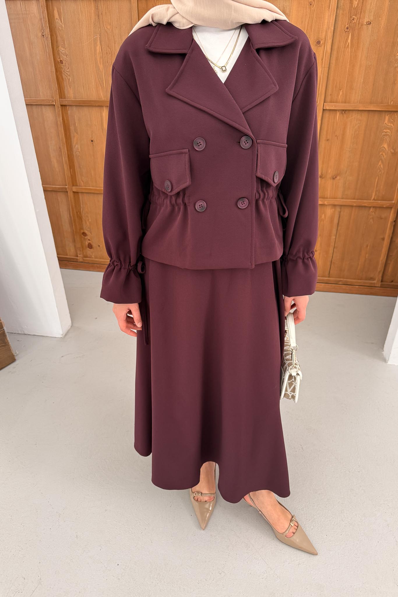 Prime Trench Coat Navy Blue