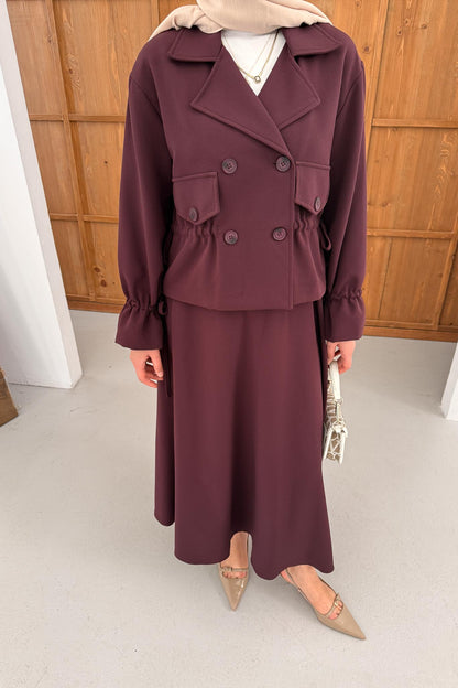 Prime Trench Coat Navy Blue