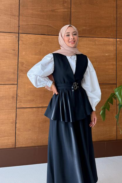 Senra Kemerli Takım Lacivert