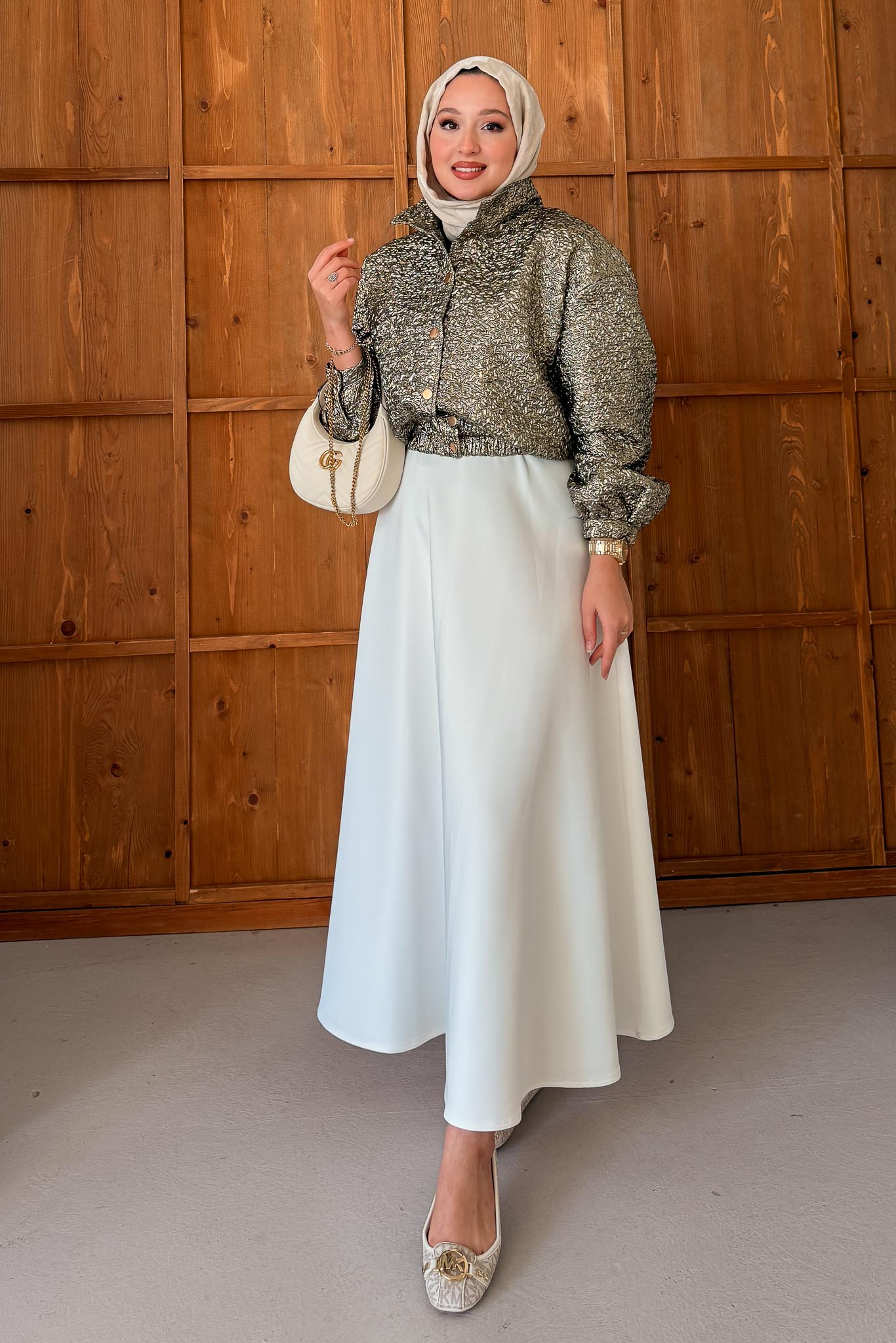 Jessica Knit Dress Saxe