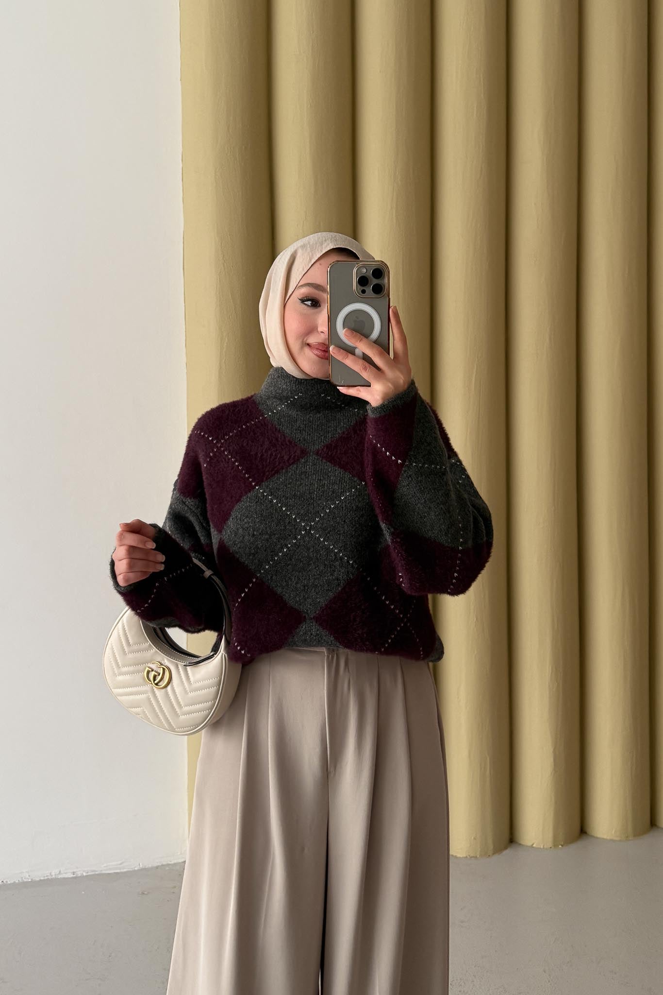 Ajda Pleated Skirt Set Petrol